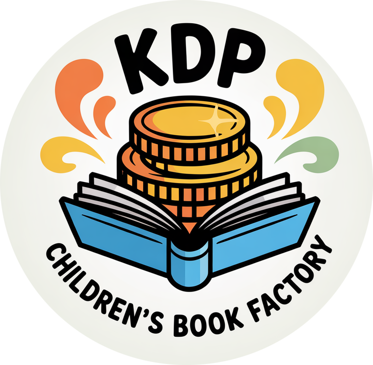KDP Book Factory logo